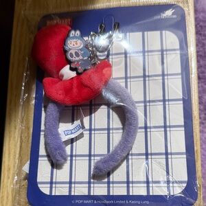 Pop Mart NWT The Monsters Headband Keychain Key Holder